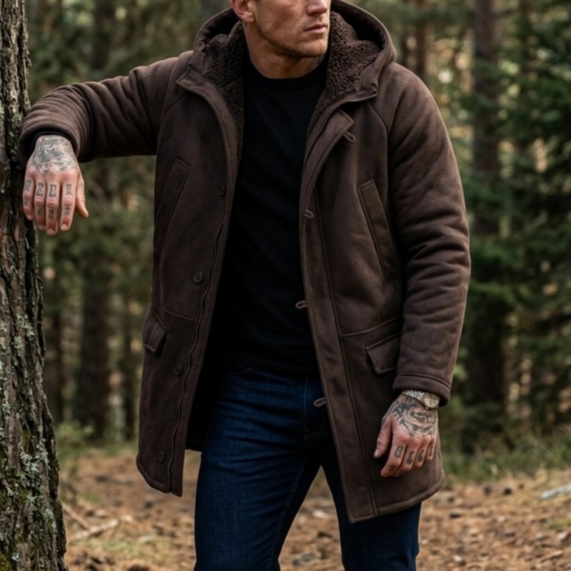 Hunting Outdoor Wear - Novo Casaco de Inverno Masculino com