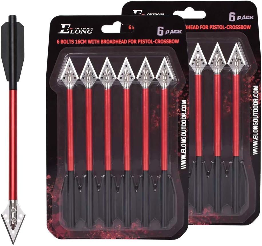 Crossbow Bolt Broadhead - Parafusos de besta de alumínio setas