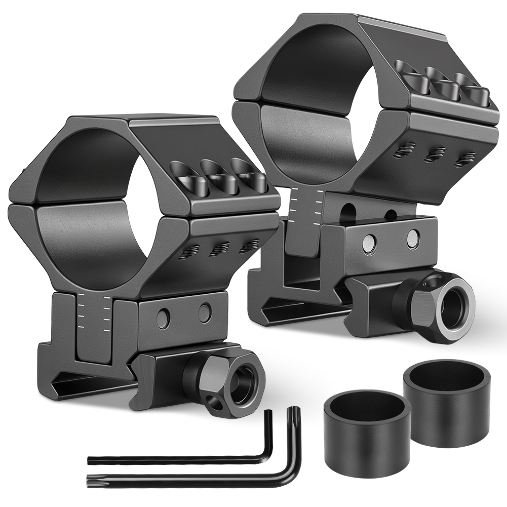 Outdoor Hunting Range - Anéis para Mira de Rifle UniqueFire,