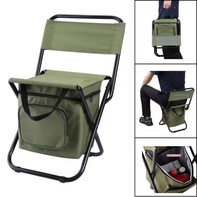 Hunting And Fishing Outdoor Chairs - Destacável portátil dobrável cadeira de pesca