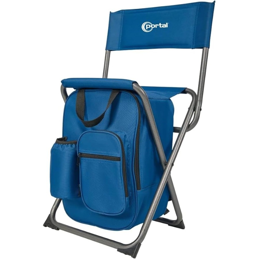 Hunting And Fishing Outdoor Chairs - Cadeira térmica com encosto e refrigerador