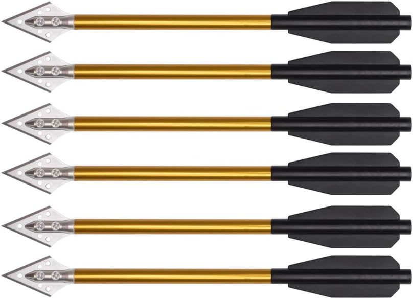 Crossbow Bolt Broadhead - Parafusos de besta de alumínio setas