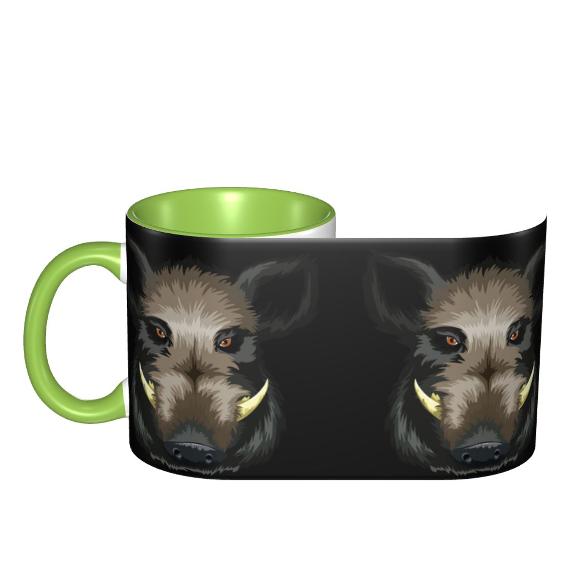 Wildman Hunting & Outdoor Nelspruit - Caneca Engraçada de Caça ao Porco