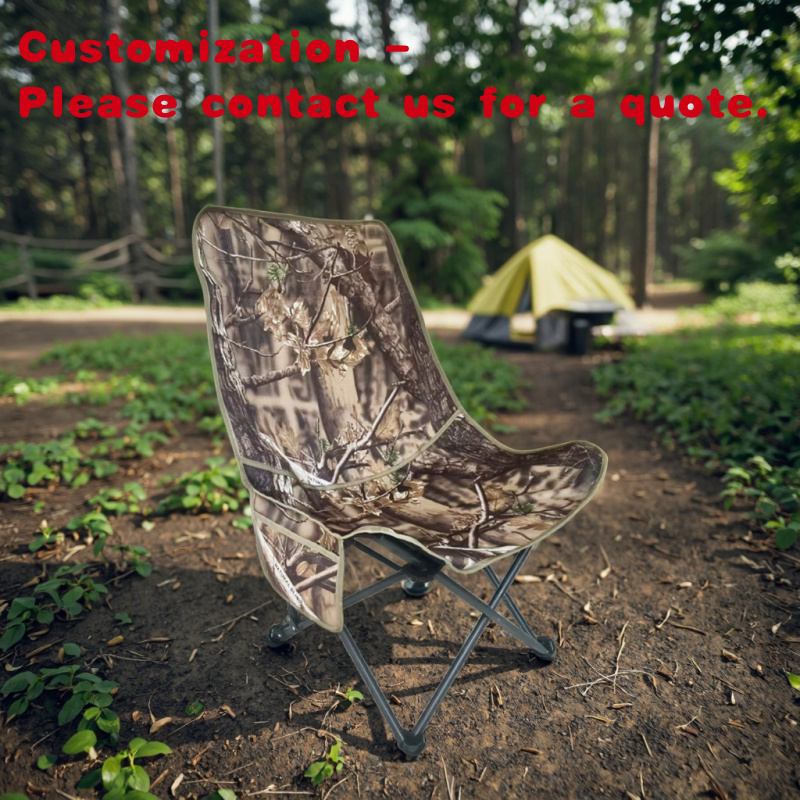 Hunting And Fishing Outdoor Chairs - Cadeira de acampamento dobrável portátil leve