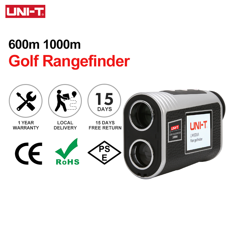 Rangefinder Laser Hunting - UNI-T golf rangefinder com ajuste de