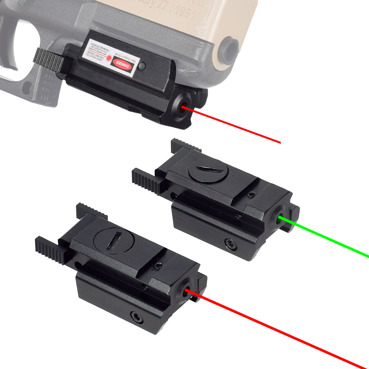 Outdoor Hunting Range - Mira laser tática com ponto verde
