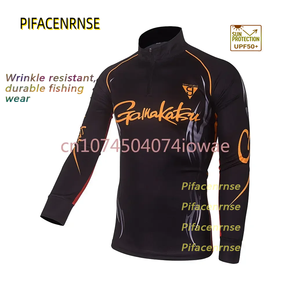 Hunting Outdoor Wear - Camisa Masculina de Pesca Manga Longa