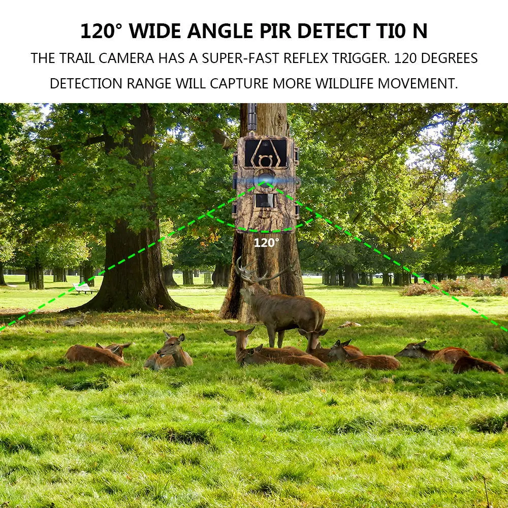 Câmera de Trilha 8K WiFi PR801 - Outdoor Hunting Camera Wifi avaliação e preço
