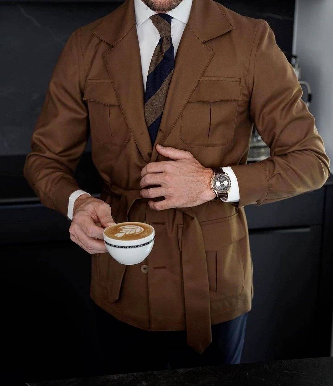 Blazer Masculino Vintage Itali - Safari Outdoor Hunting Jackets avaliação e preço