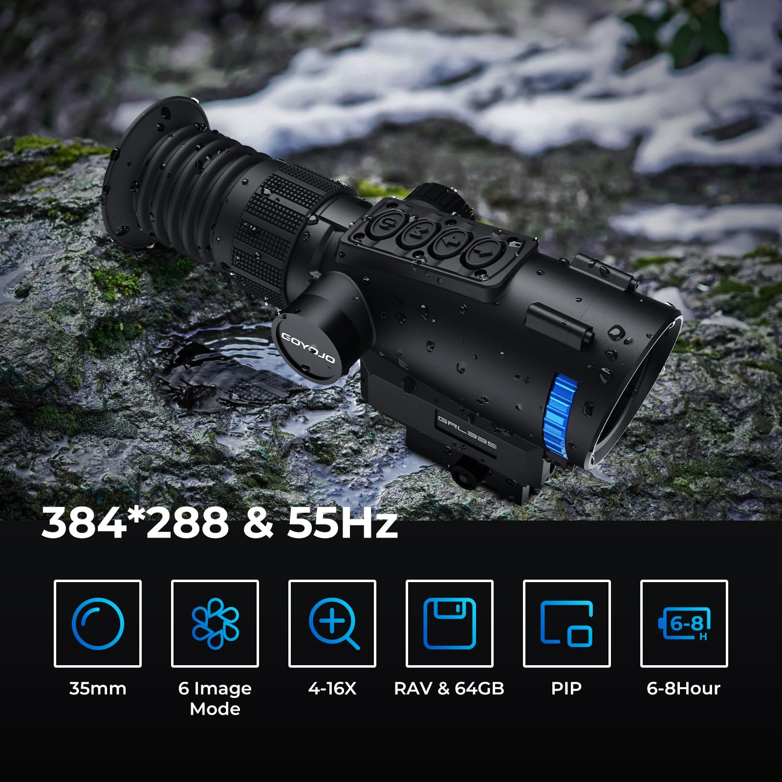 Monóculo Térmico GOYOJO para C - Outdoor Hunting Videos avaliação e preço