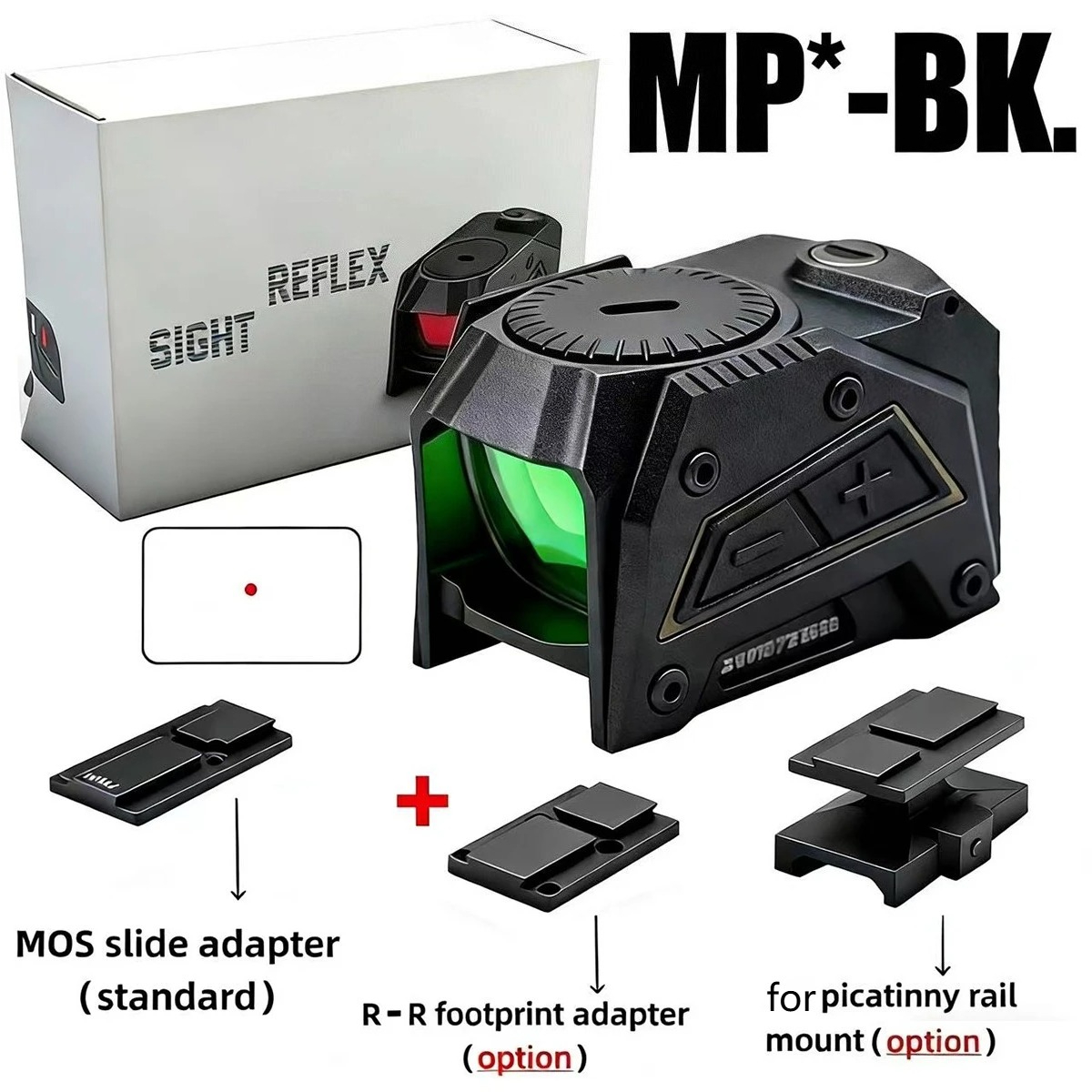 Mira Tática MP* Red Dot 1X16 C - Outdoor Hunting Range avaliação e preço