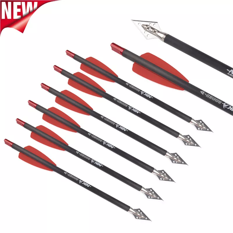 3-6 peças parafusos de besta d - Crossbow Bolt Broadhead avaliação e preço