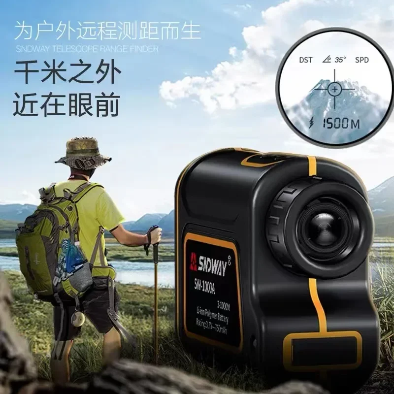 Telescópio Medidor de Distânci - Rangefinder Laser Hunting avaliação e preço