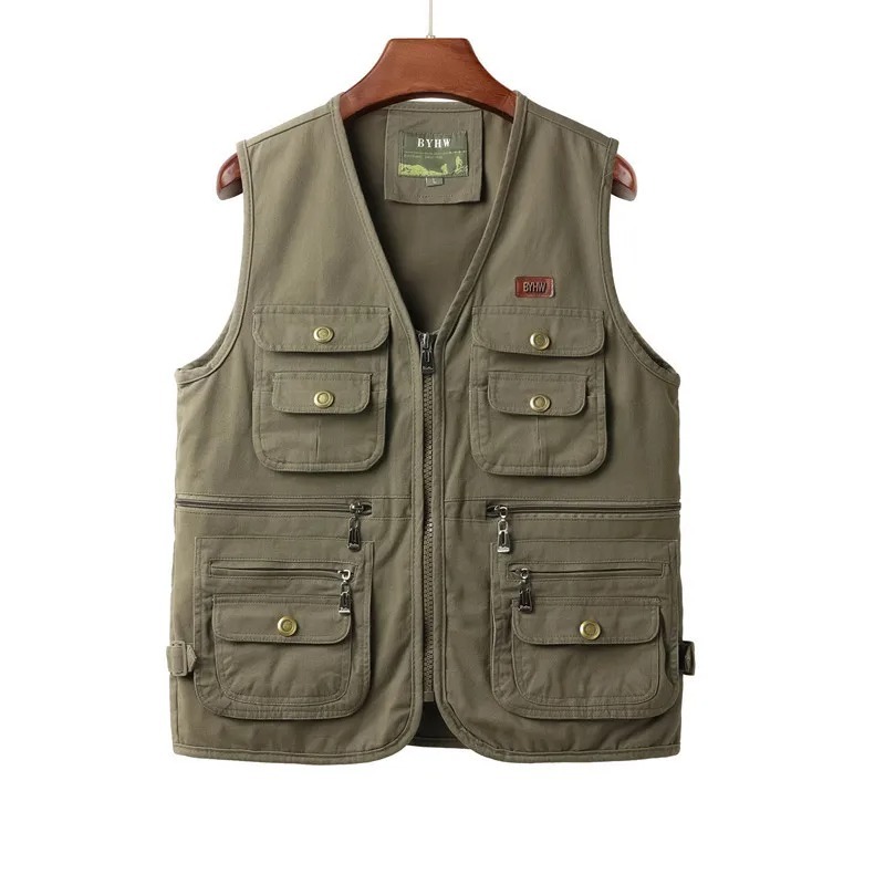 Colete Masculino com Múltiplos - Safari Outdoor Hunting Jackets avaliação e preço