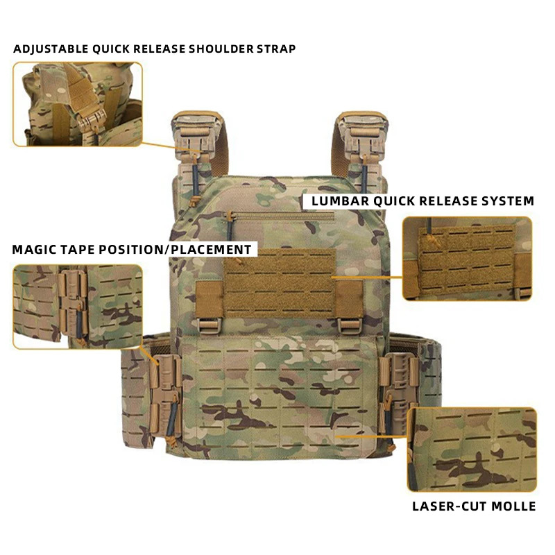 Colete tático multifuncional d - Hunting Outdoor Wear avaliação e preço