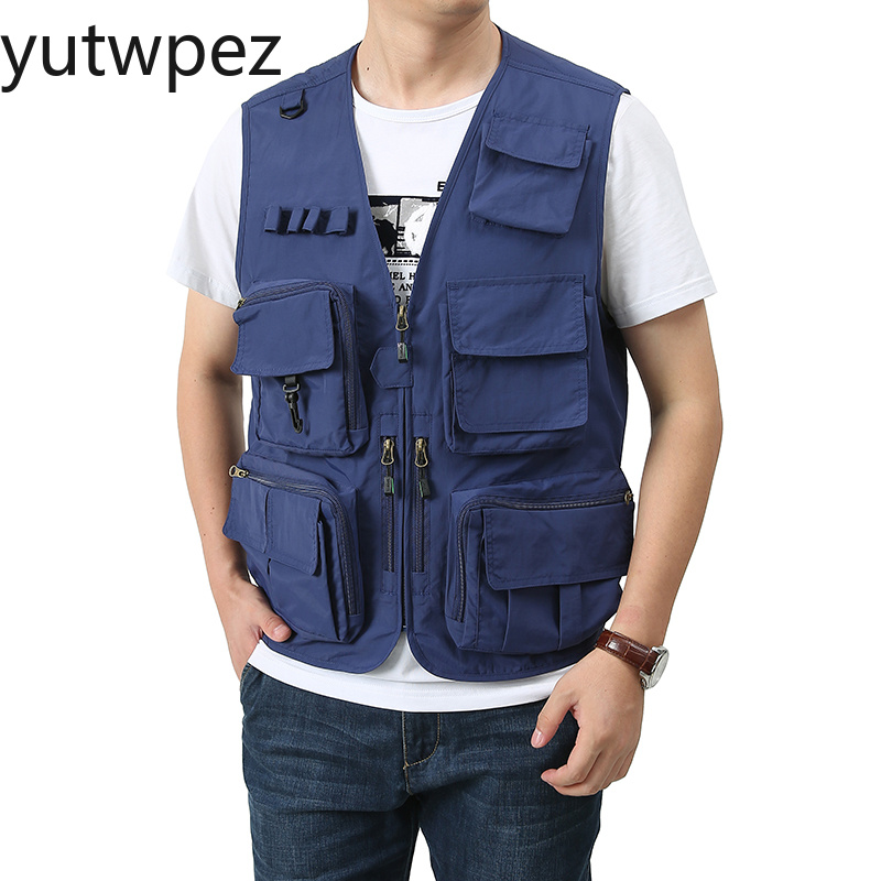 Colete Masculino Bordado Acolc - Safari Outdoor Hunting Jackets avaliação e preço