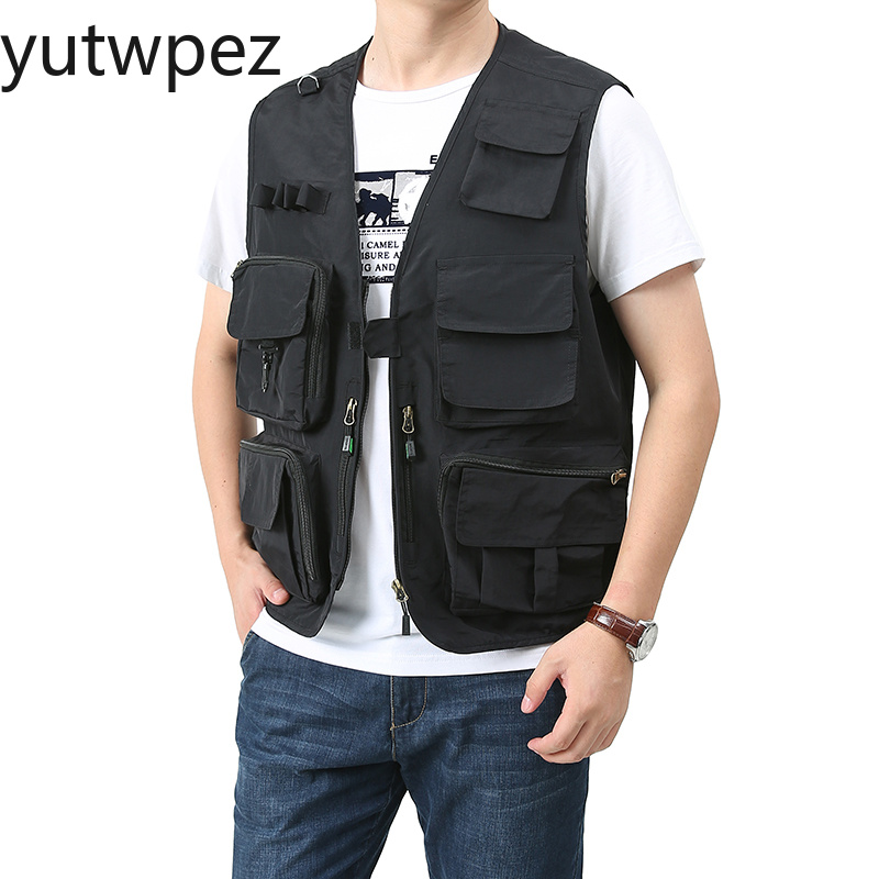 Colete Masculino Bordado Acolc - Safari Outdoor Hunting Jackets avaliação e preço