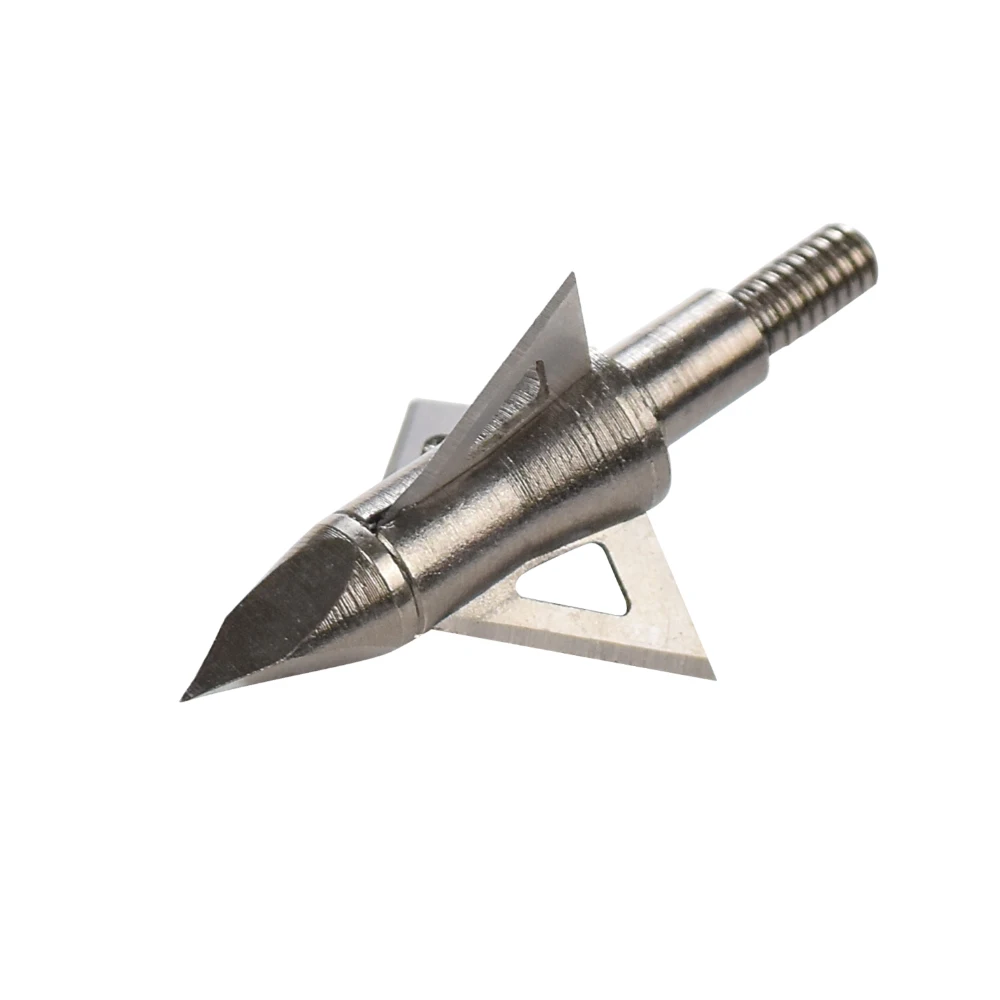 12X Pontas de Caça Broadhead p - Crossbow Bolt Broadhead avaliação e preço