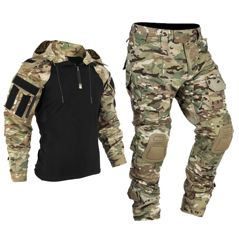 Conjuntos táticos masculinos a - Hunting Outdoor Wear avaliação e preço