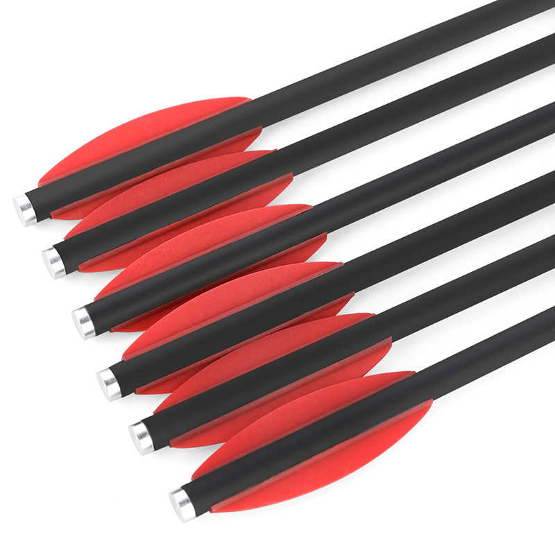 6/12 pçs seta de carbono misto - Crossbow Bolt Broadhead avaliação e preço
