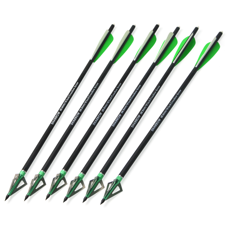 6/12 pçs 16/17/18/20/21/22 Pol - Crossbow Bolt Broadhead avaliação e preço