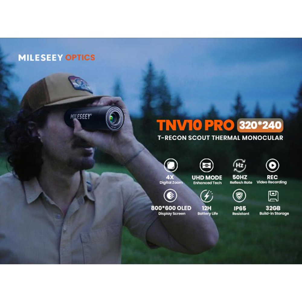 MILESEEY TNV10 PRO 320 × 240 R - Outdoor Hunting Images avaliação e preço