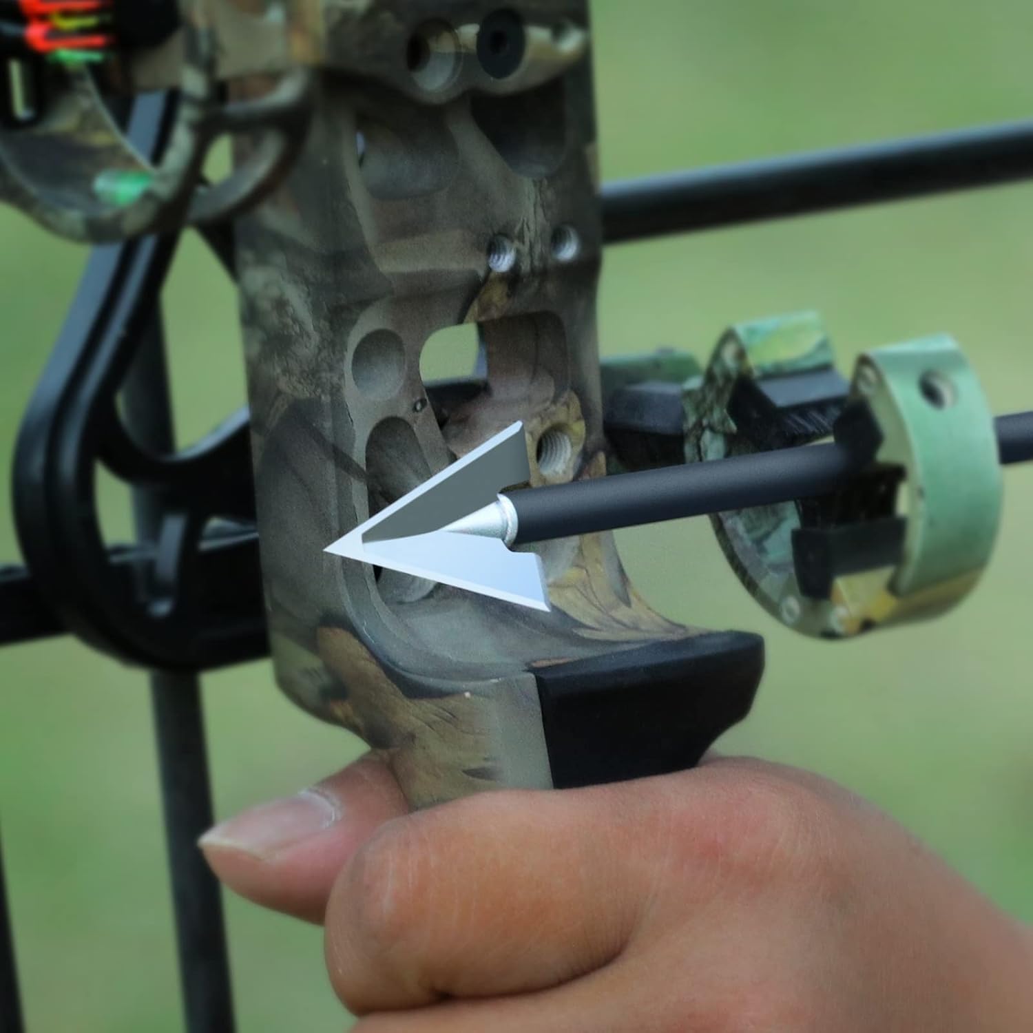 6 Pontas de Caça Fixas de 125  - Crossbow Bolt Broadhead avaliação e preço