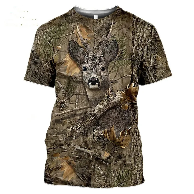Camiseta 3D Camuflada de Caça  - Wildman Hunting & Outdoor Nelspruit avaliação e preço