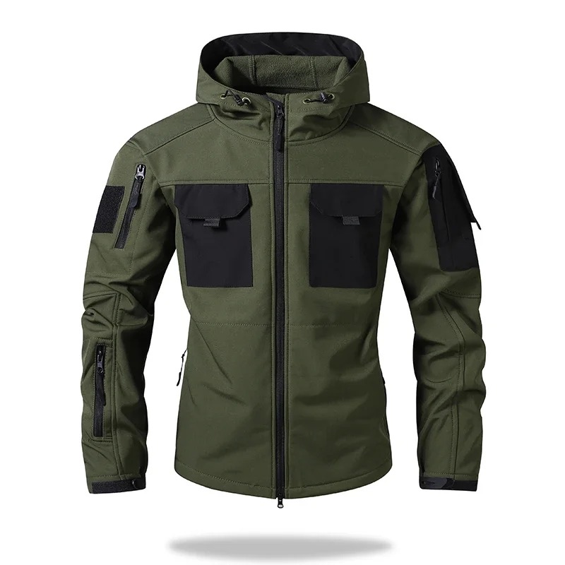Jaquetas softshell táticas mas - Safari Outdoor Hunting Jackets avaliação e preço