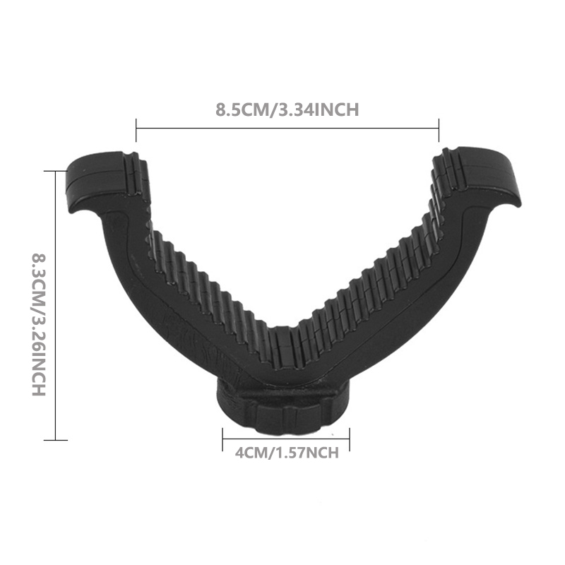 Caça Heavy Duty V Yoke Tiro Ra - Bipod Rifle Mount avaliação e preço