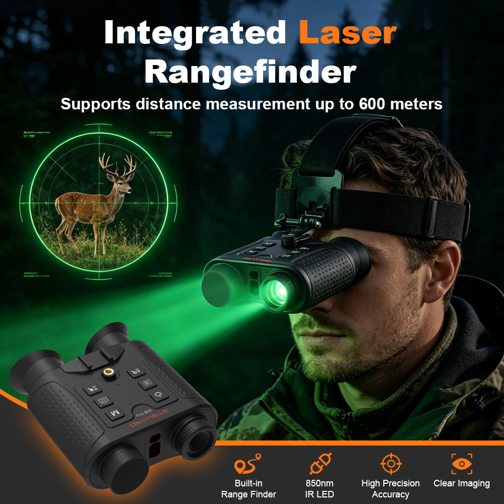 Binóculos de Visão Noturna 4K  - Outdoor Hunting Videos avaliação e preço