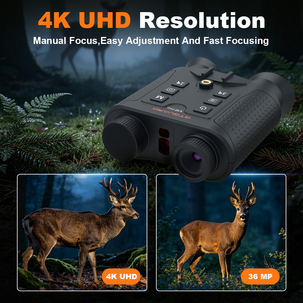 Binóculos de Visão Noturna 4K  - Outdoor Hunting Videos avaliação e preço