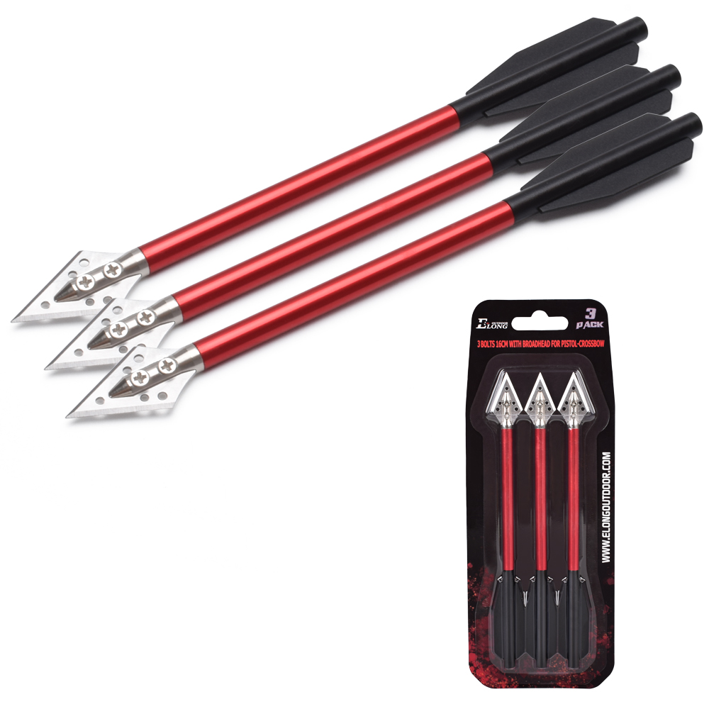 3 pçs parafusos de besta de al - Crossbow Bolt Broadhead avaliação e preço